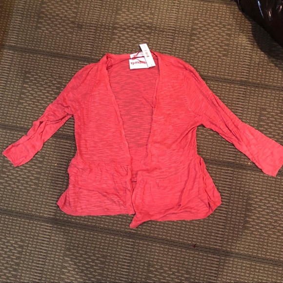 99 Jane Street Sweaters - Gorgeous, Soft, Pink Clay Cardigan